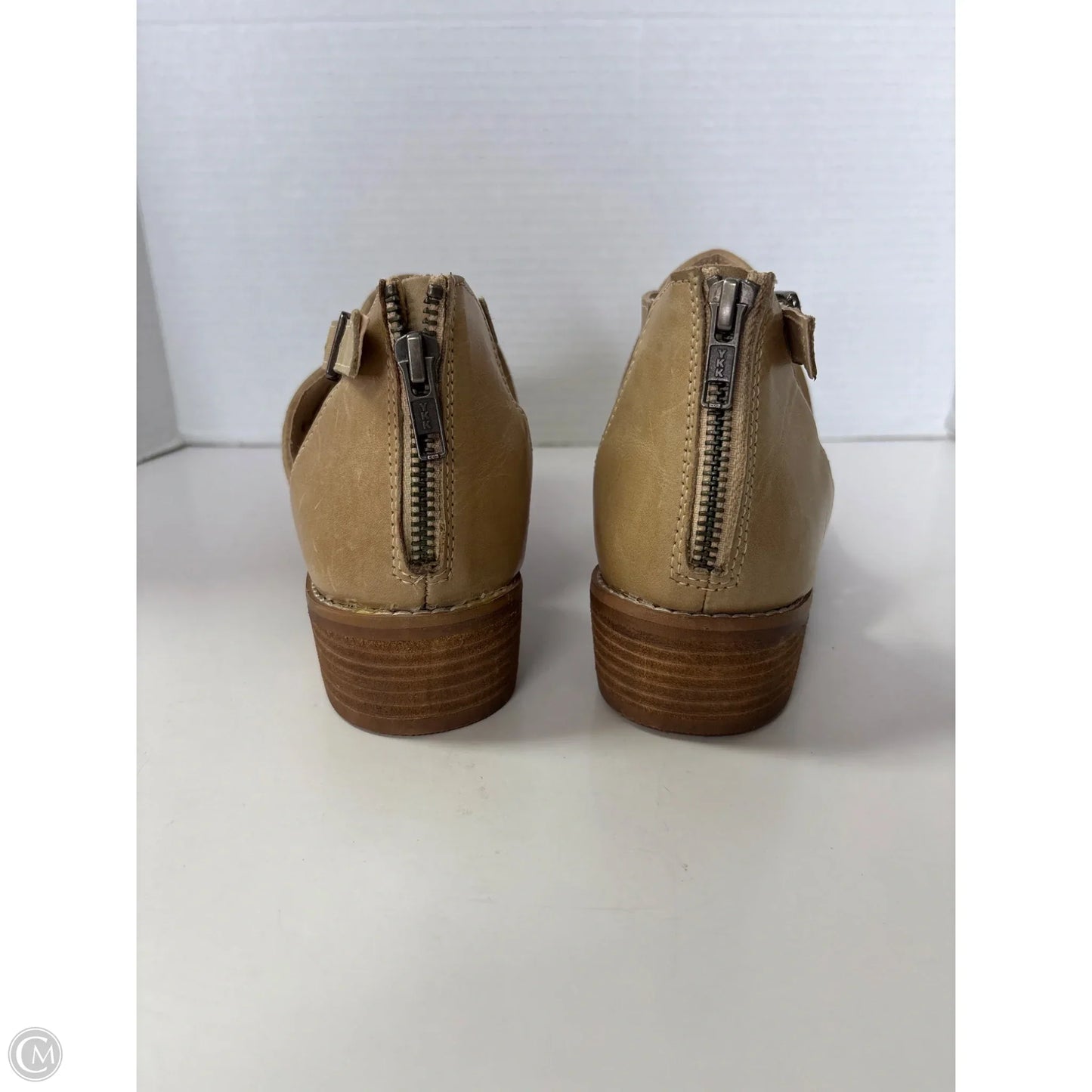 Sandals Flats By Naughty Monkey In Tan, Size: 8