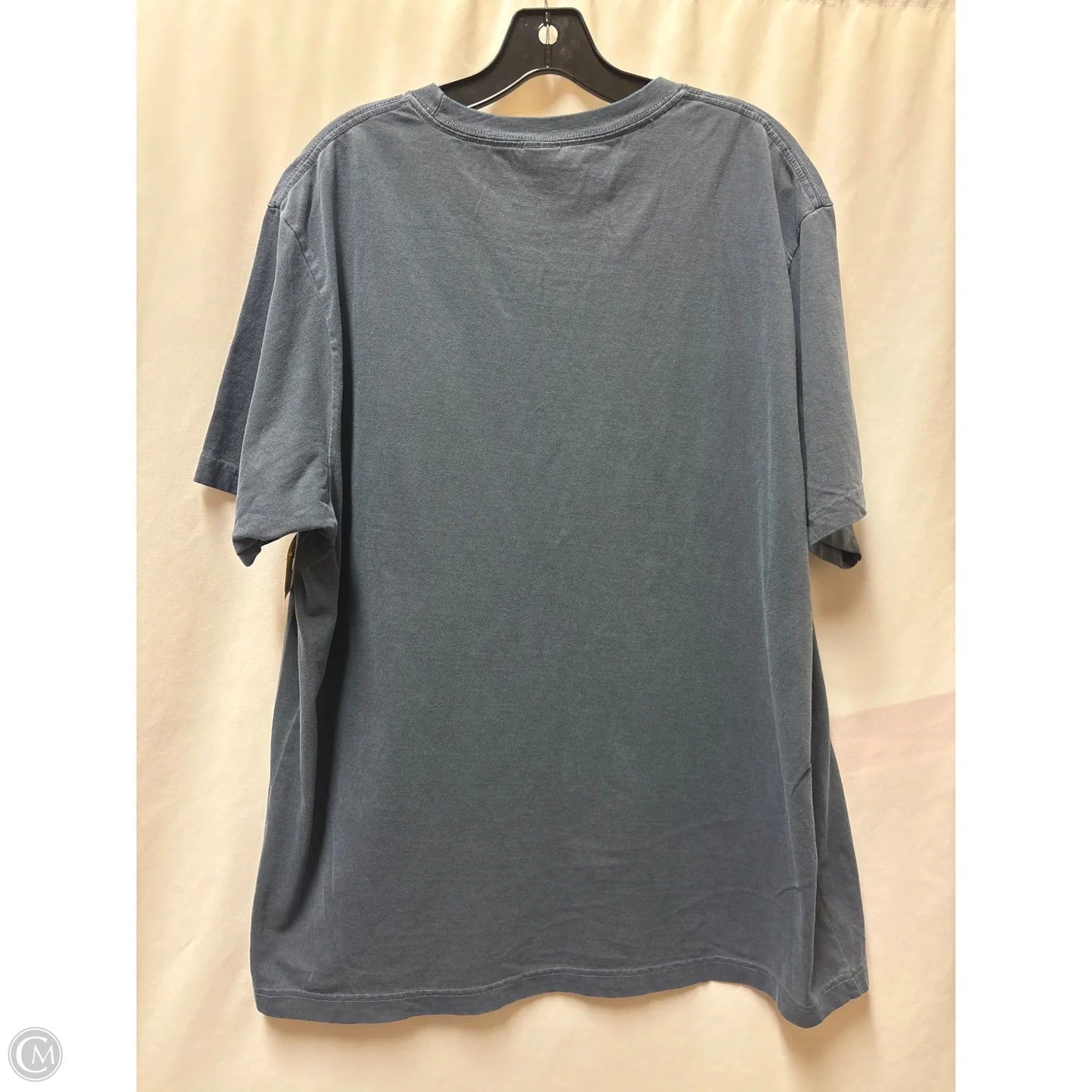 Top Short Sleeve By Bella + Canvas In Navy, Size: Xl