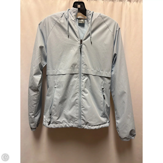 Jacket Windbreaker By New Balance In Blue, Size: Xs