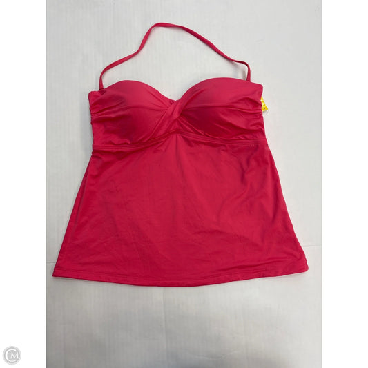 Swimsuit Top By Mossimo In Pink, Size: M