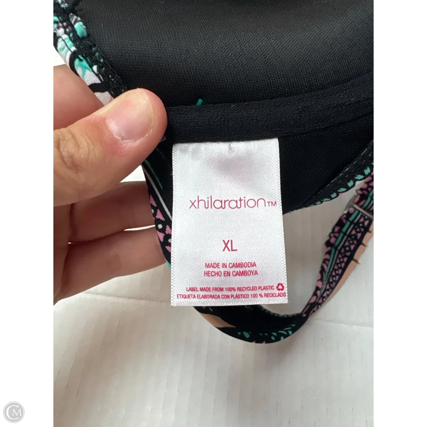 Swimsuit Top By Xhilaration In Pink, Size: Xl