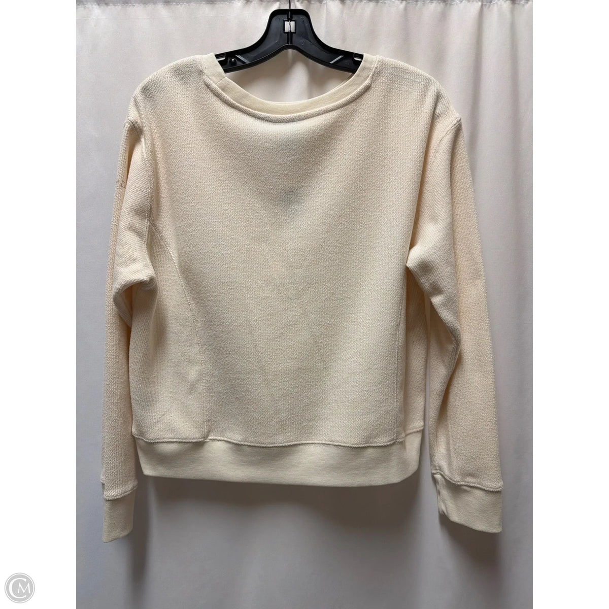Top Long Sleeve By Spyder In Cream, Size: M
