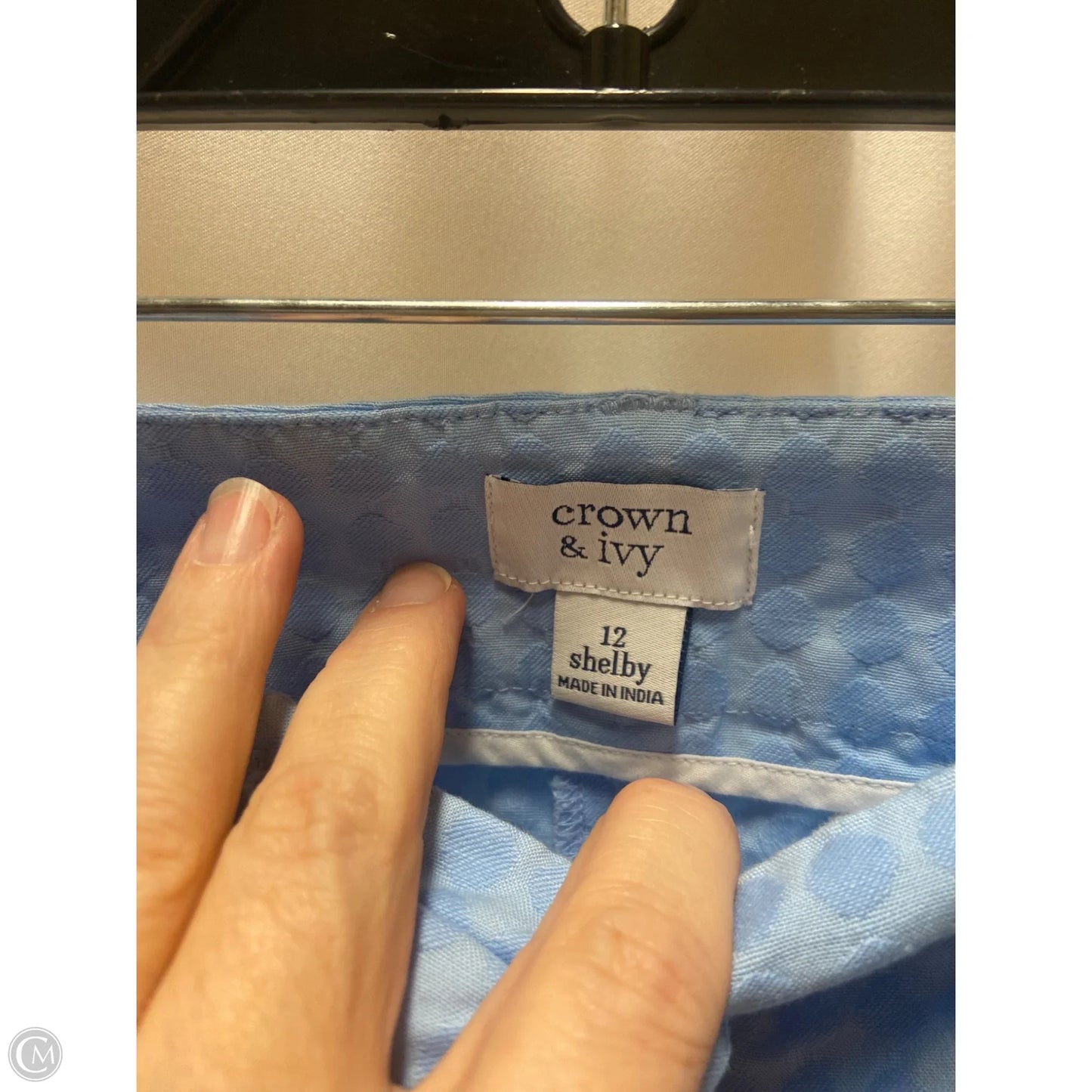 Shorts By Crown And Ivy In Blue, Size: 12