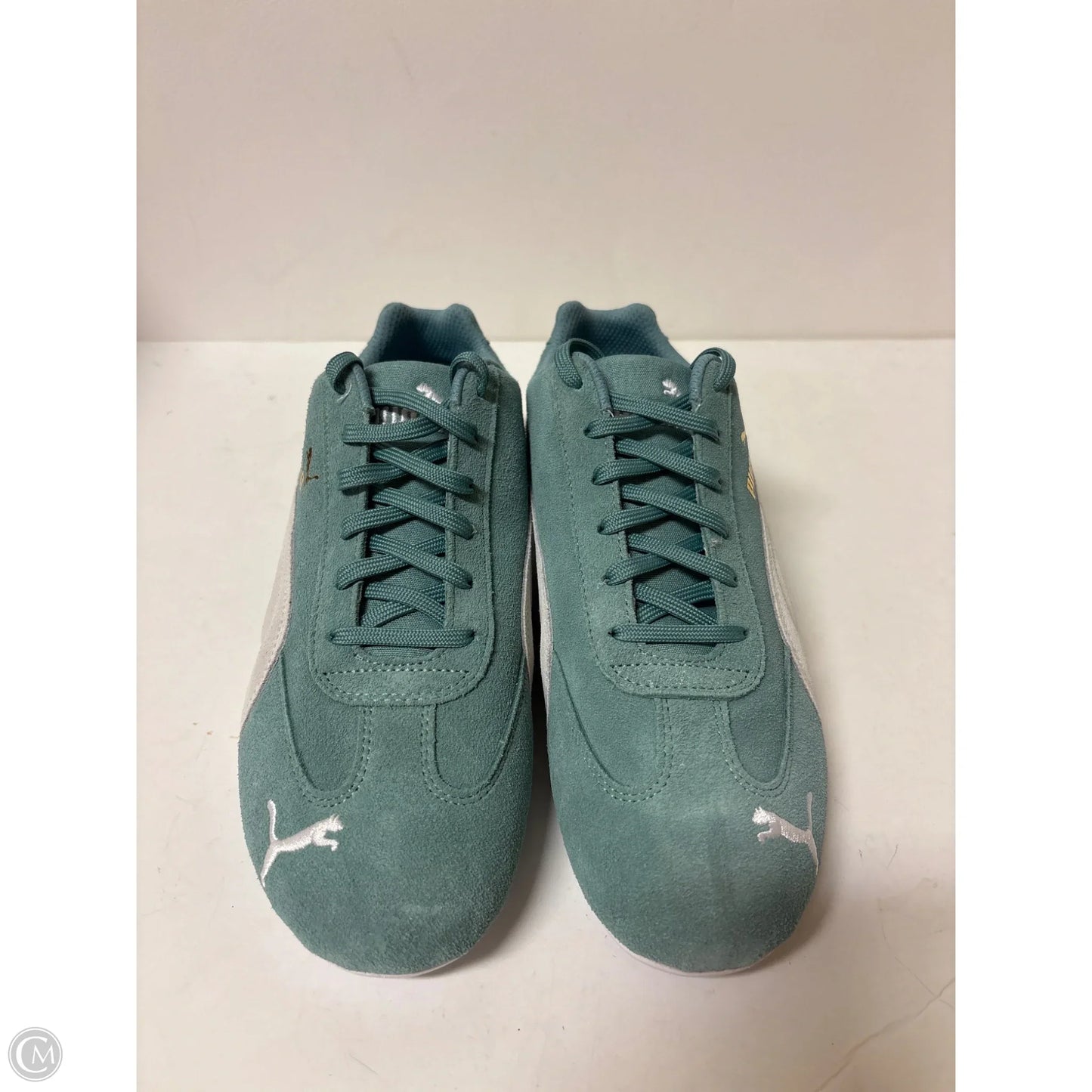 Shoes Sneakers By Puma In Green, Size: 8.5