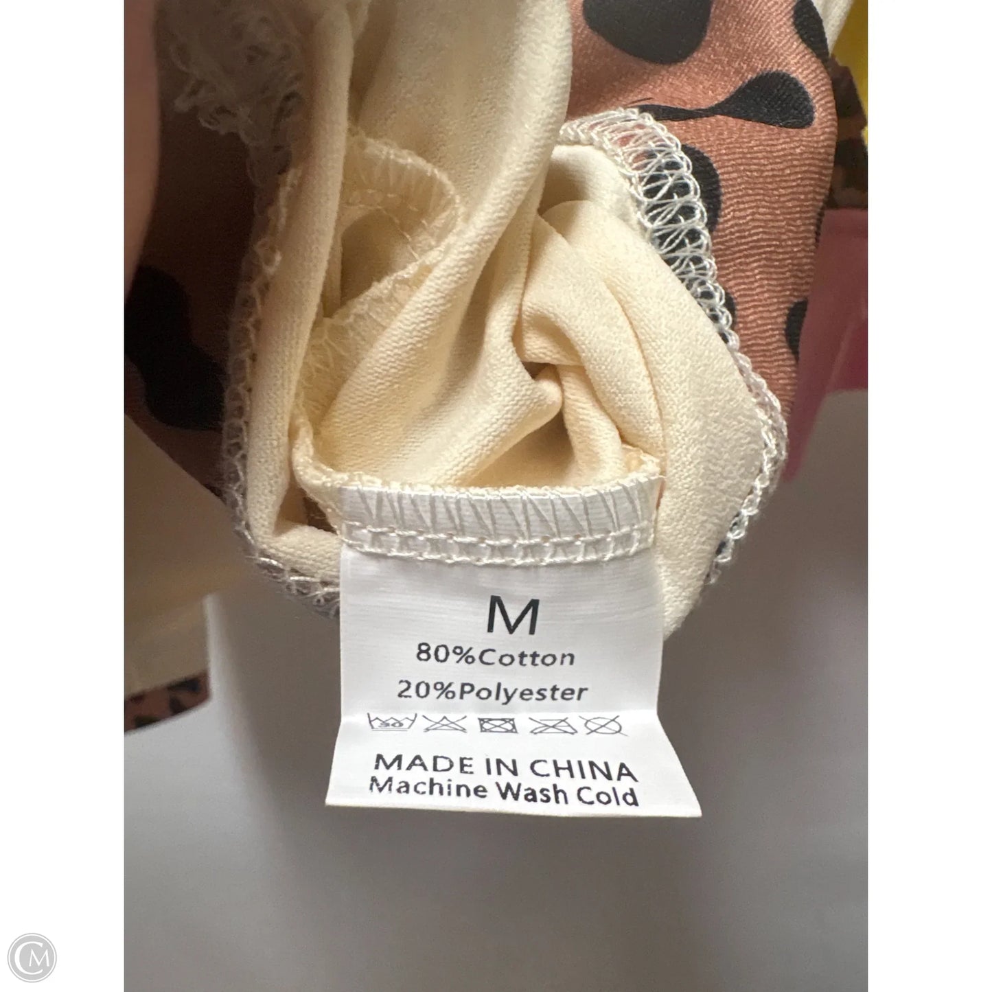 Top Short Sleeve By Clothes Mentor In Yellow, Size: M