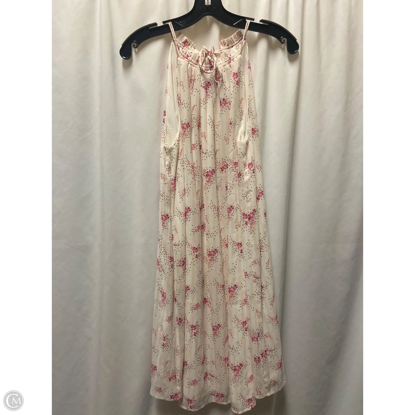 Dress Casual Midi By Loft In White, Size: M