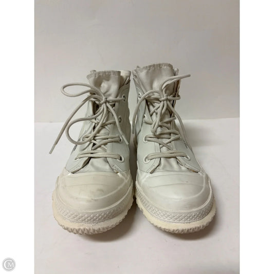 Boots Ankle Flats By Converse In White, Size: 8