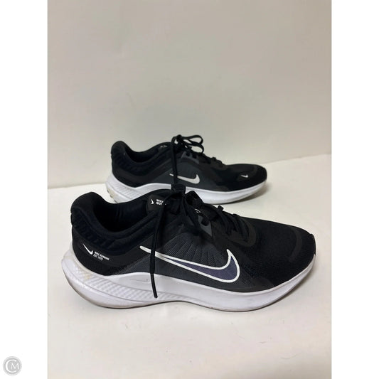 Shoes Athletic By Nike In Black & White, Size: 8