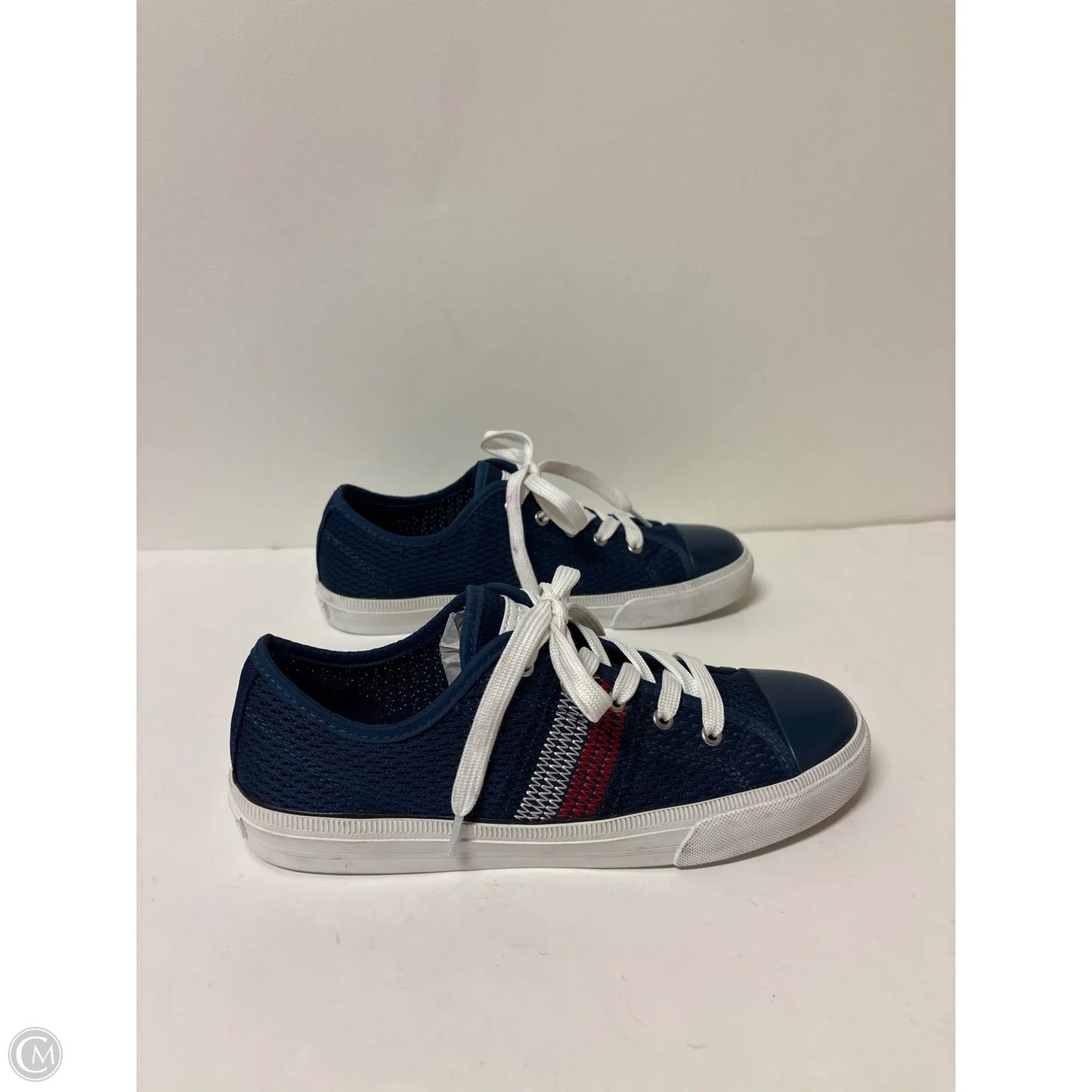 Shoes Sneakers By Tommy Hilfiger In Blue, Size: 8