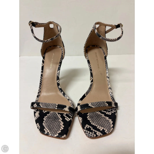 Shoes Designer By Stuart Weitzman In Animal Print, Size: 8