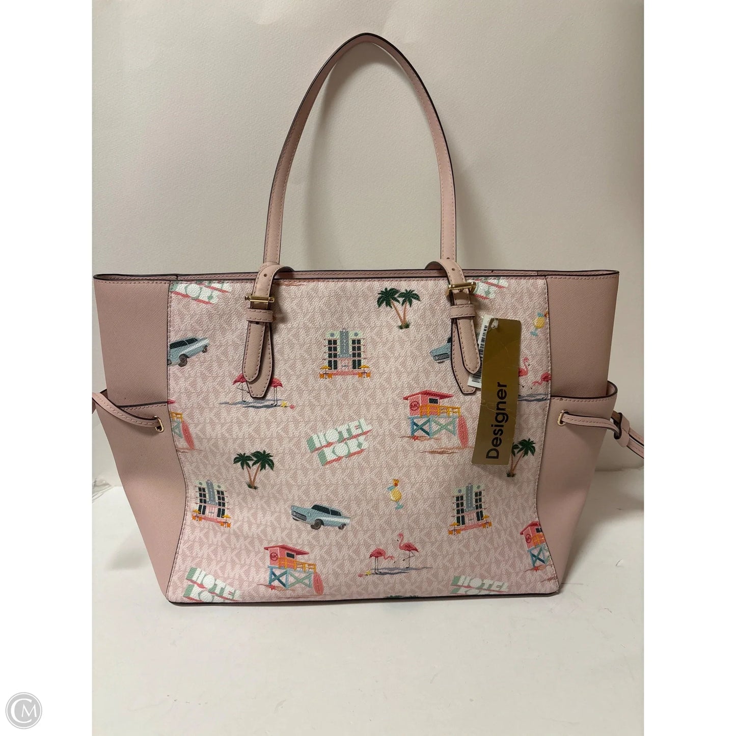 Handbag Designer By Michael Kors, Size: Large