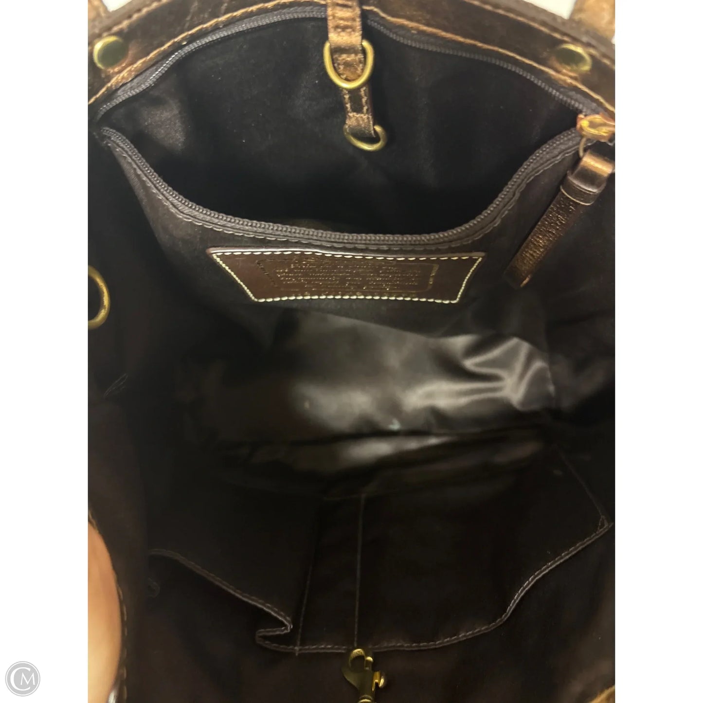 Handbag Designer By Coach, Size: Medium