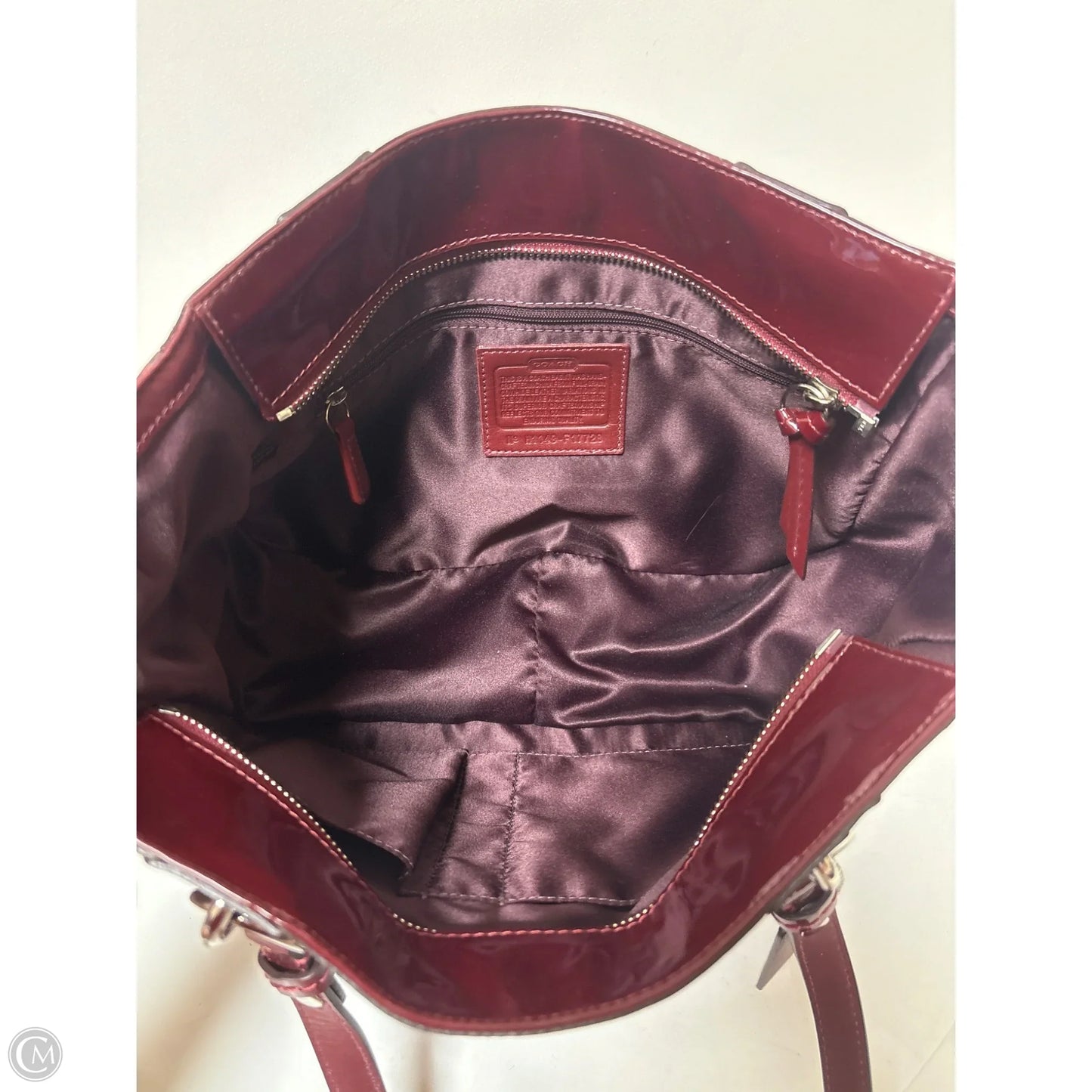 Handbag Designer By Coach, Size: Medium