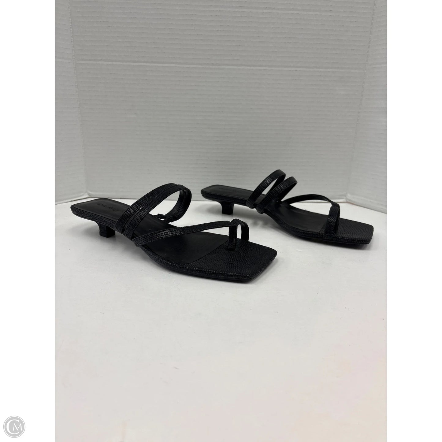 Shoes Heels Kitten By Open Edit In Black, Size: 9.5