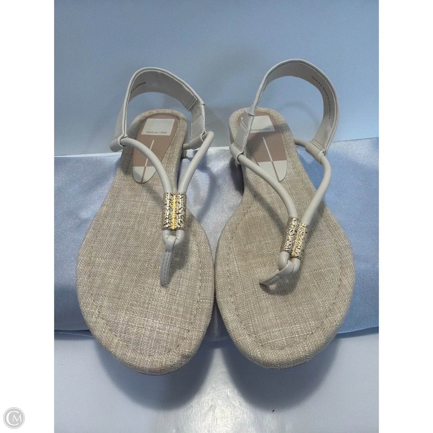 Sandals Flats By Dolce Vita In Cream, Size: 9.5