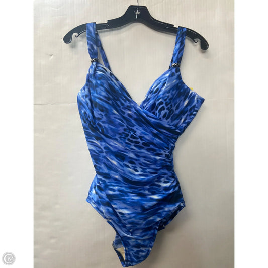 Swimsuit By Miracle In Blue, Size: L