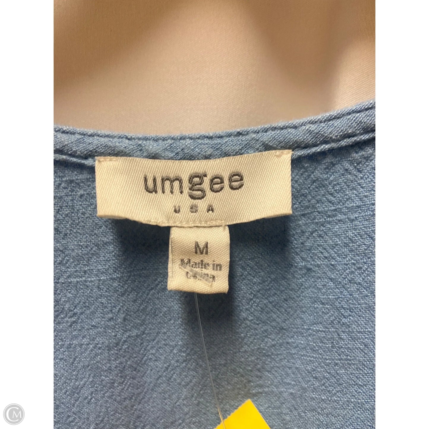Dress Casual Short By Umgee In Blue, Size: M