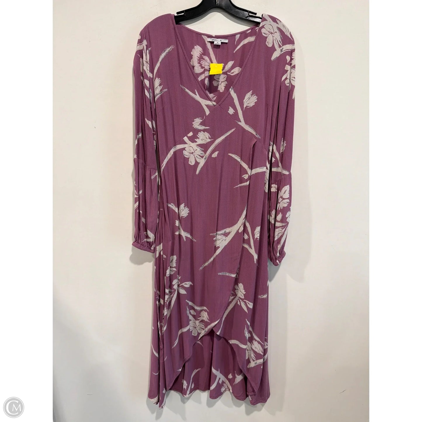 Dress Casual Maxi By Oneill In Purple, Size: M