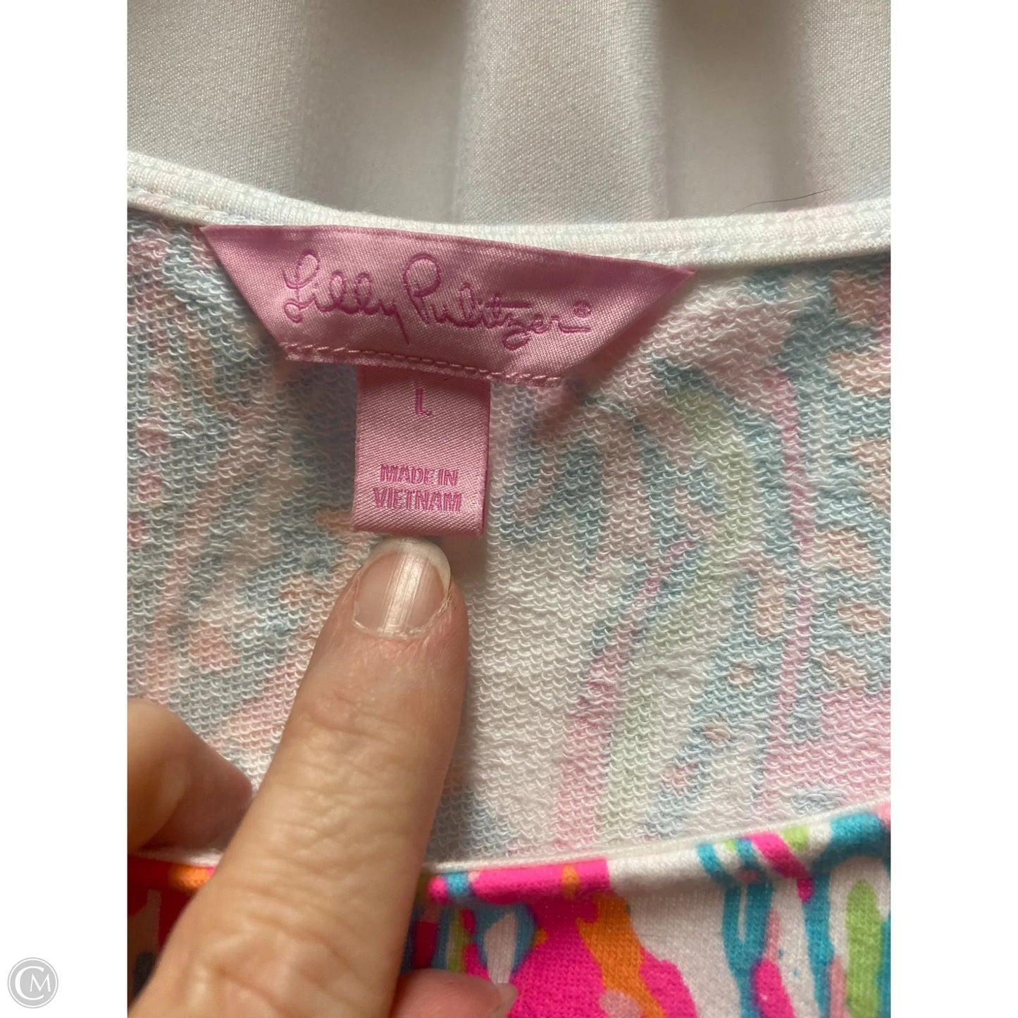 Dress Designer By Lilly Pulitzer In Pink, Size: L