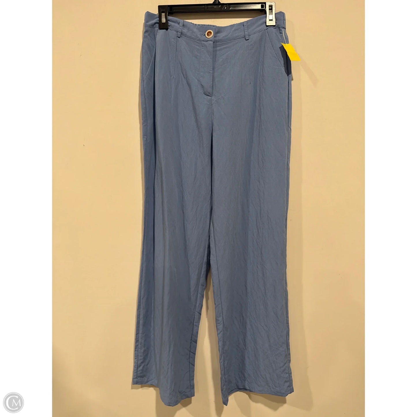 Pants Set 2pc By Chicme In Blue, Size: L