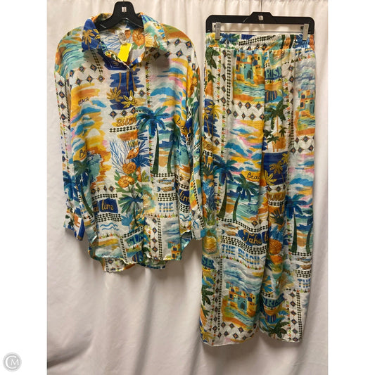Swimsuit 2pc By Clothes Mentor In Multi-colored, Size: M