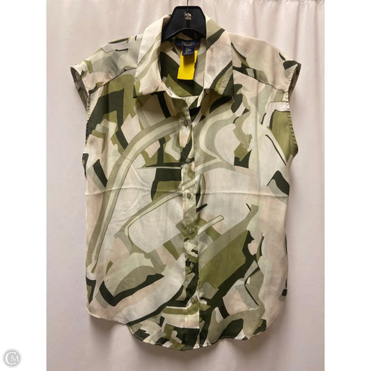 Top Sleeveless By Rachel Roy In Green, Size: S