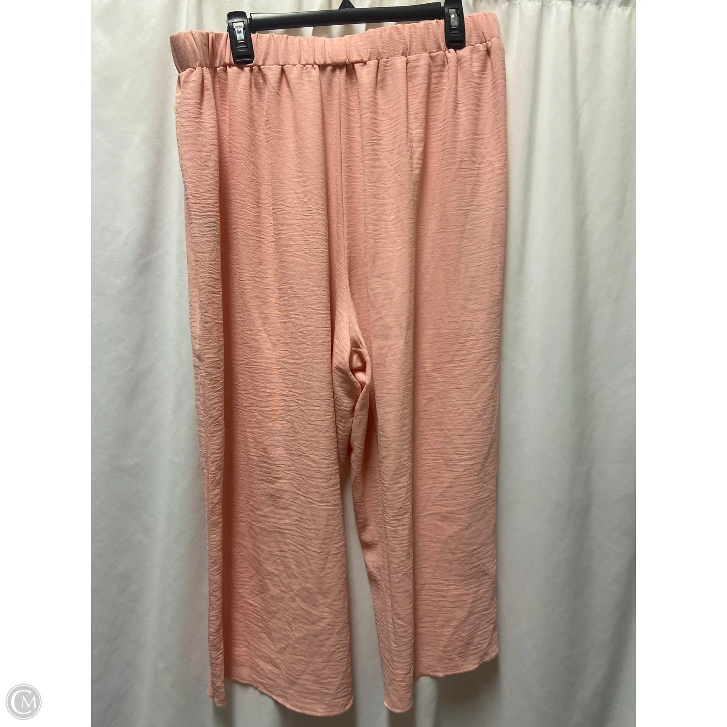 Pants Set 2pc By Shein In Pink, Size: 2x