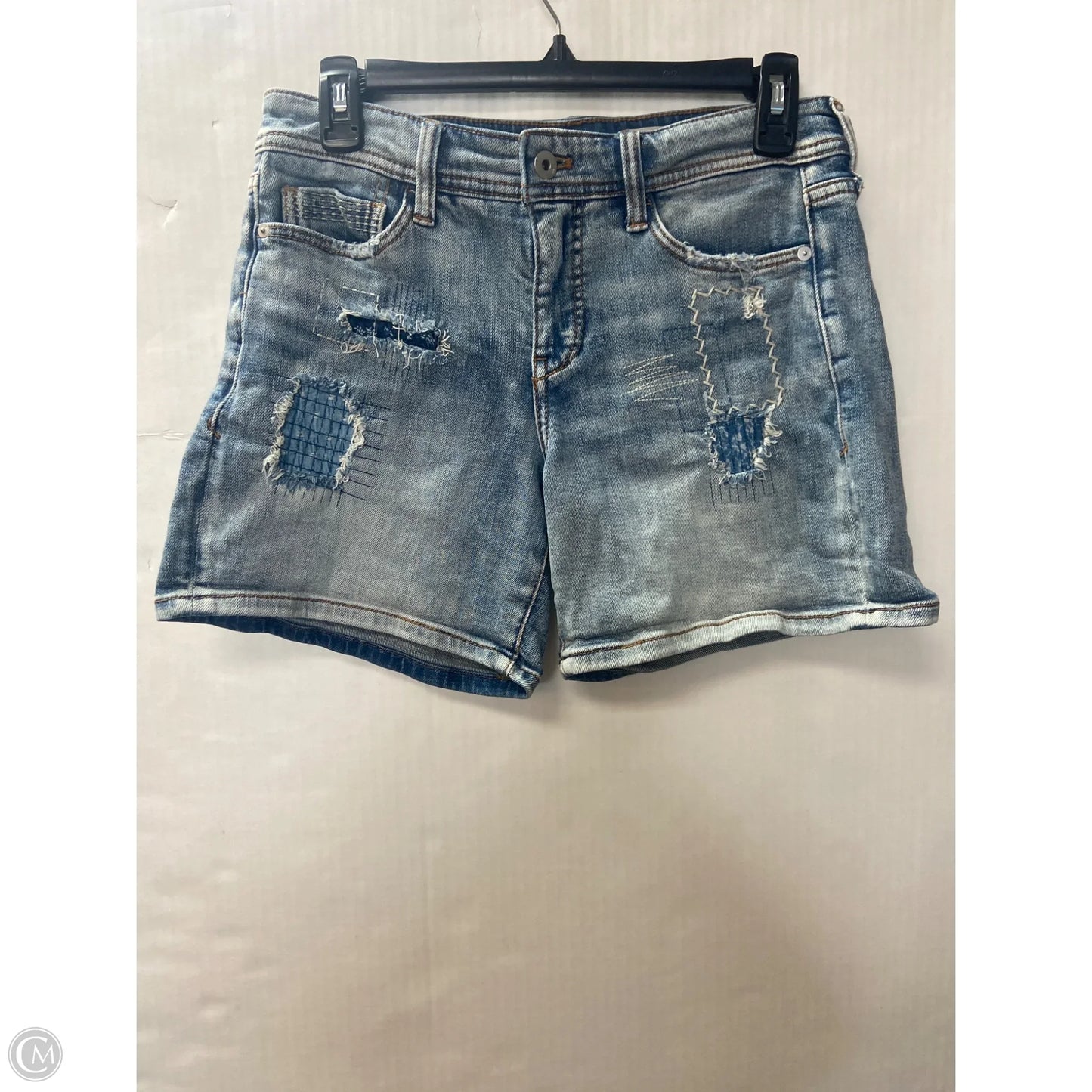 Shorts By Anthropologie In Blue Denim, Size: 2