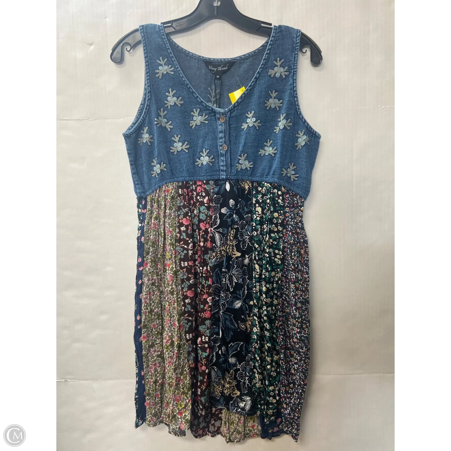 Dress Casual Midi By Clothes Mentor In Blue, Size: M