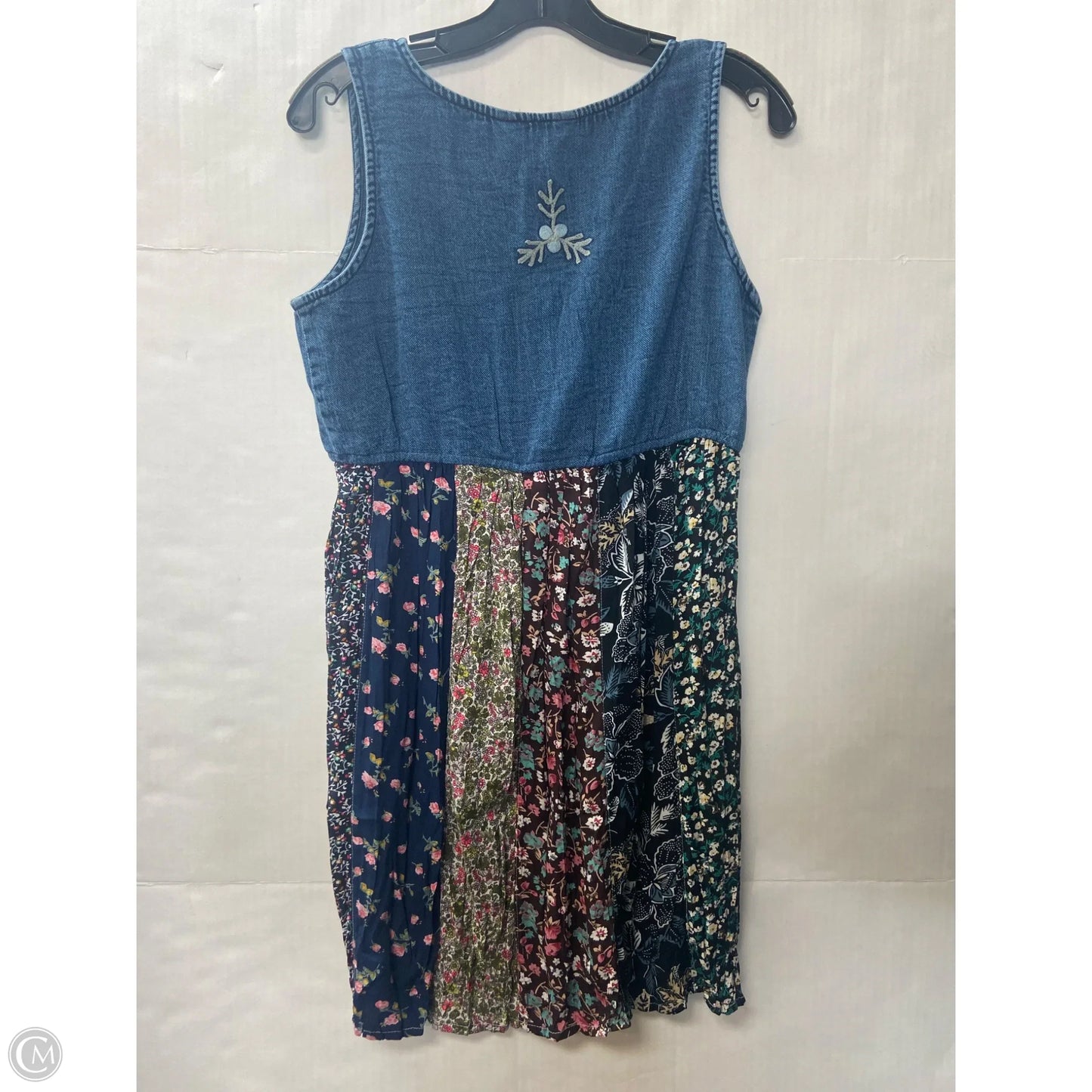 Dress Casual Midi By Clothes Mentor In Blue, Size: M