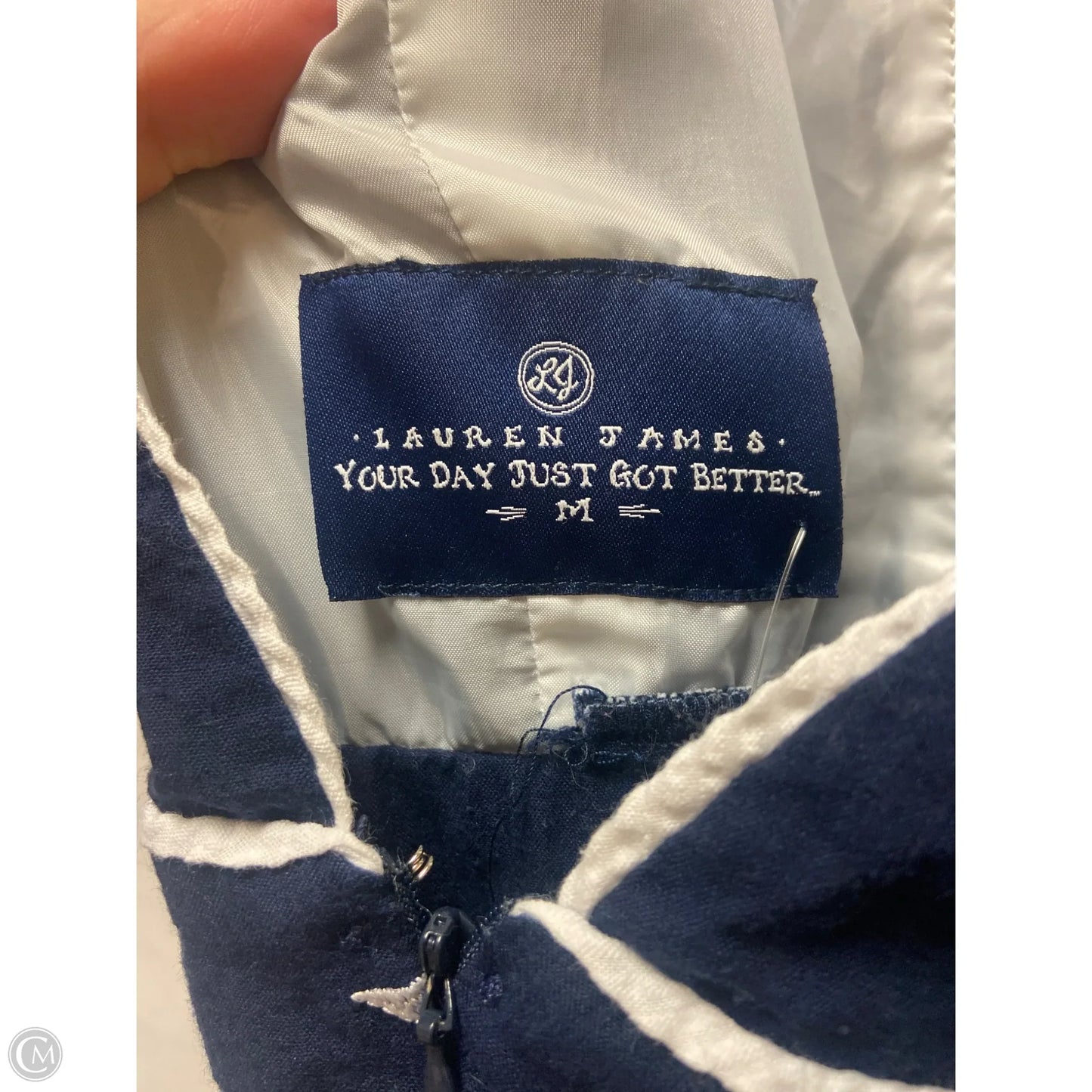 Dress Casual Short By Lauren James In Navy, Size: M
