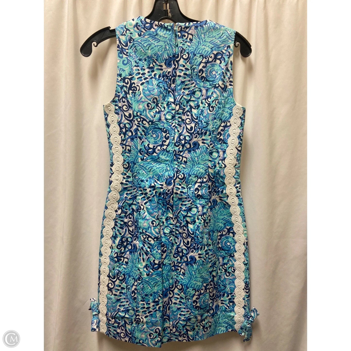 Dress Designer By Lilly Pulitzer In Blue & Purple, Size: 0