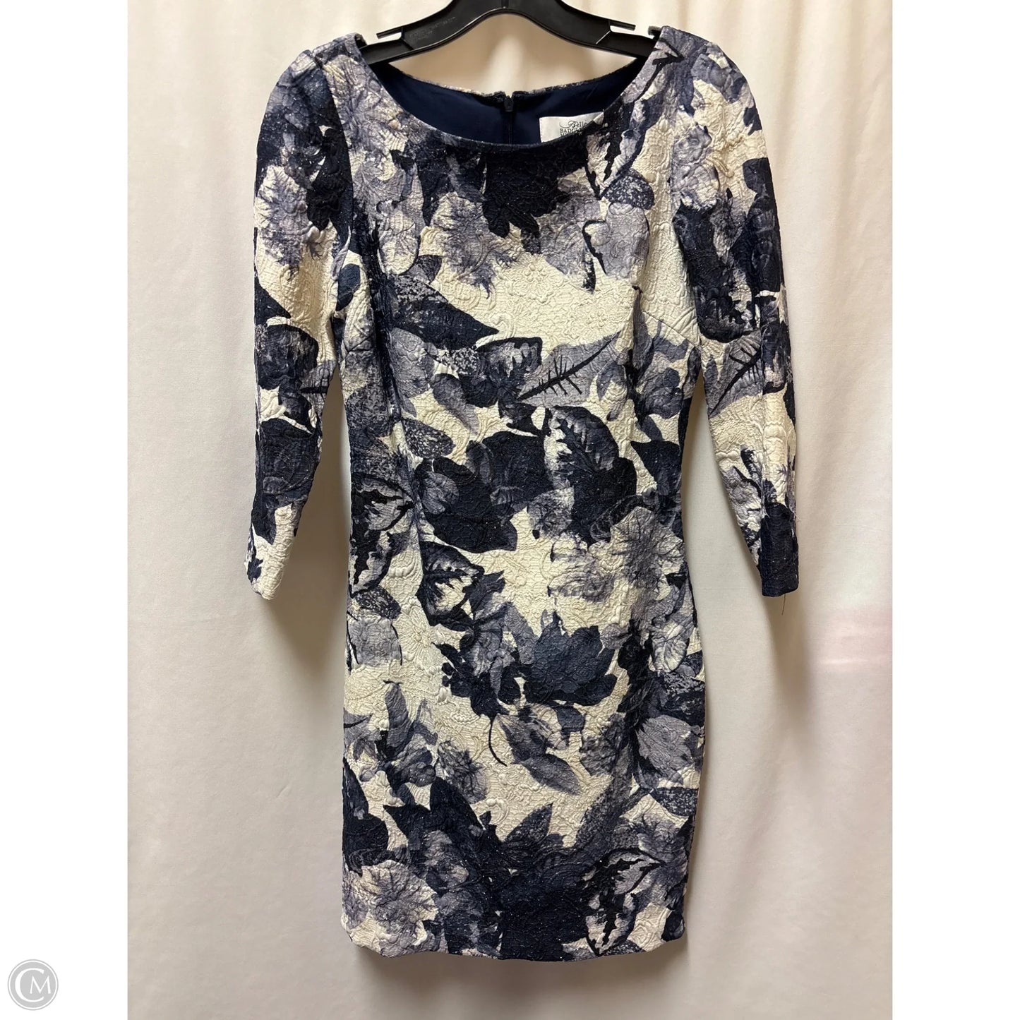 Dress Casual Midi By Badgley Mischka In Purple, Size: Xs