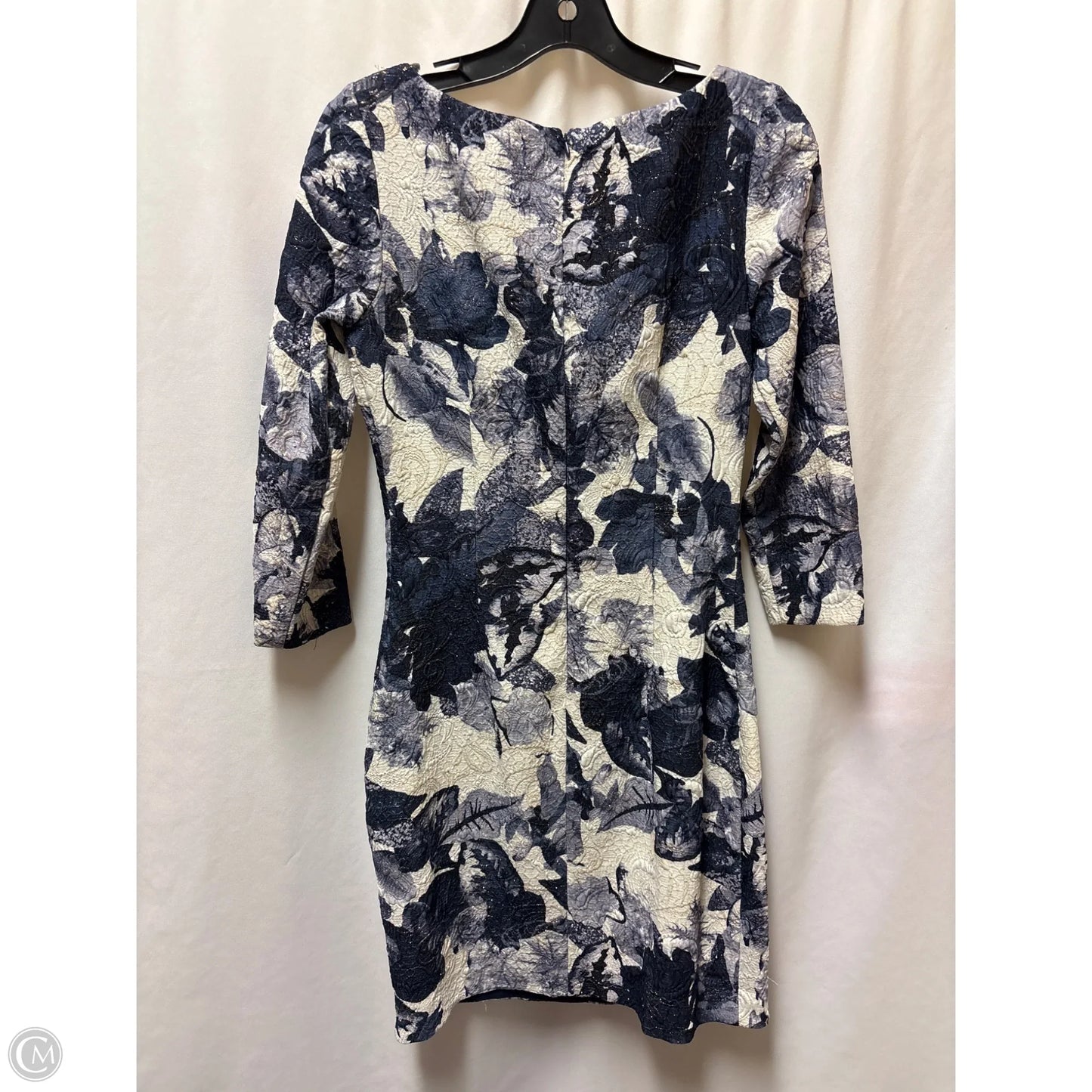 Dress Casual Midi By Badgley Mischka In Purple, Size: Xs
