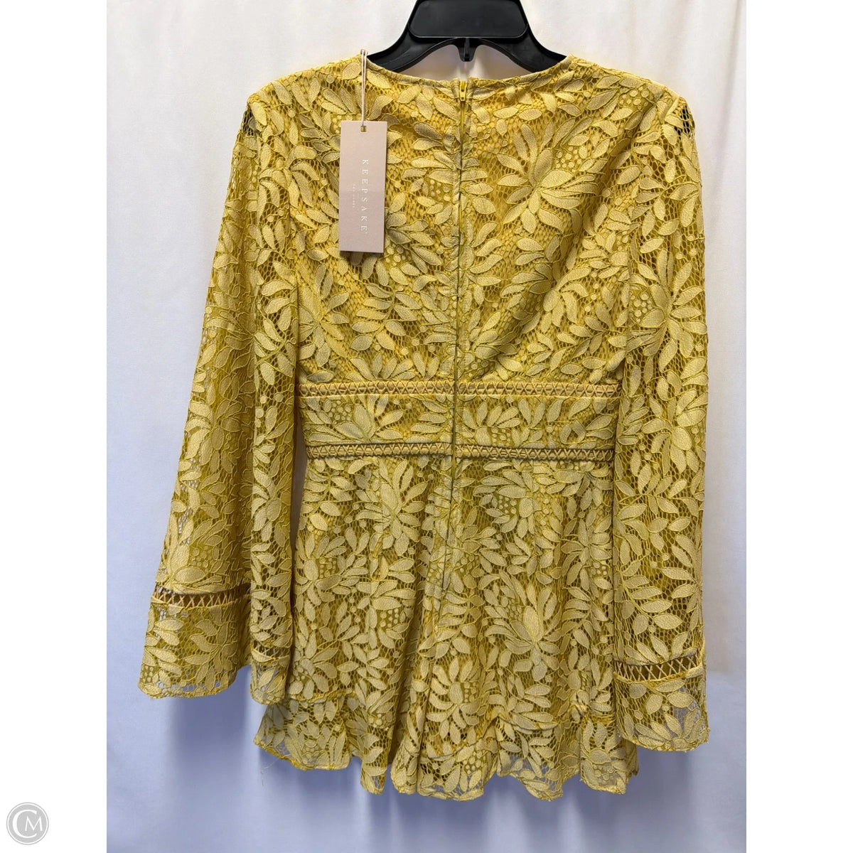 Romper By Clothes Mentor In Yellow, Size: S