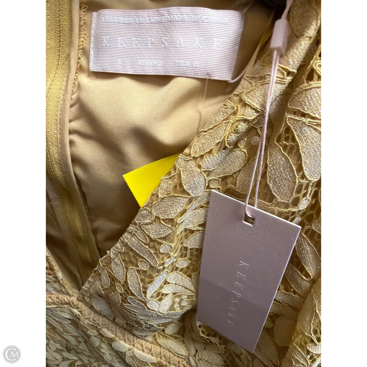 Romper By Clothes Mentor In Yellow, Size: S