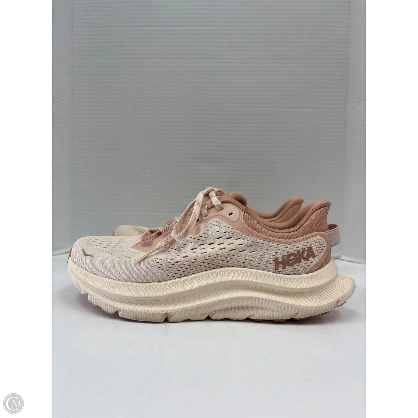 Shoes Athletic By Hoka In Peach, Size: 7
