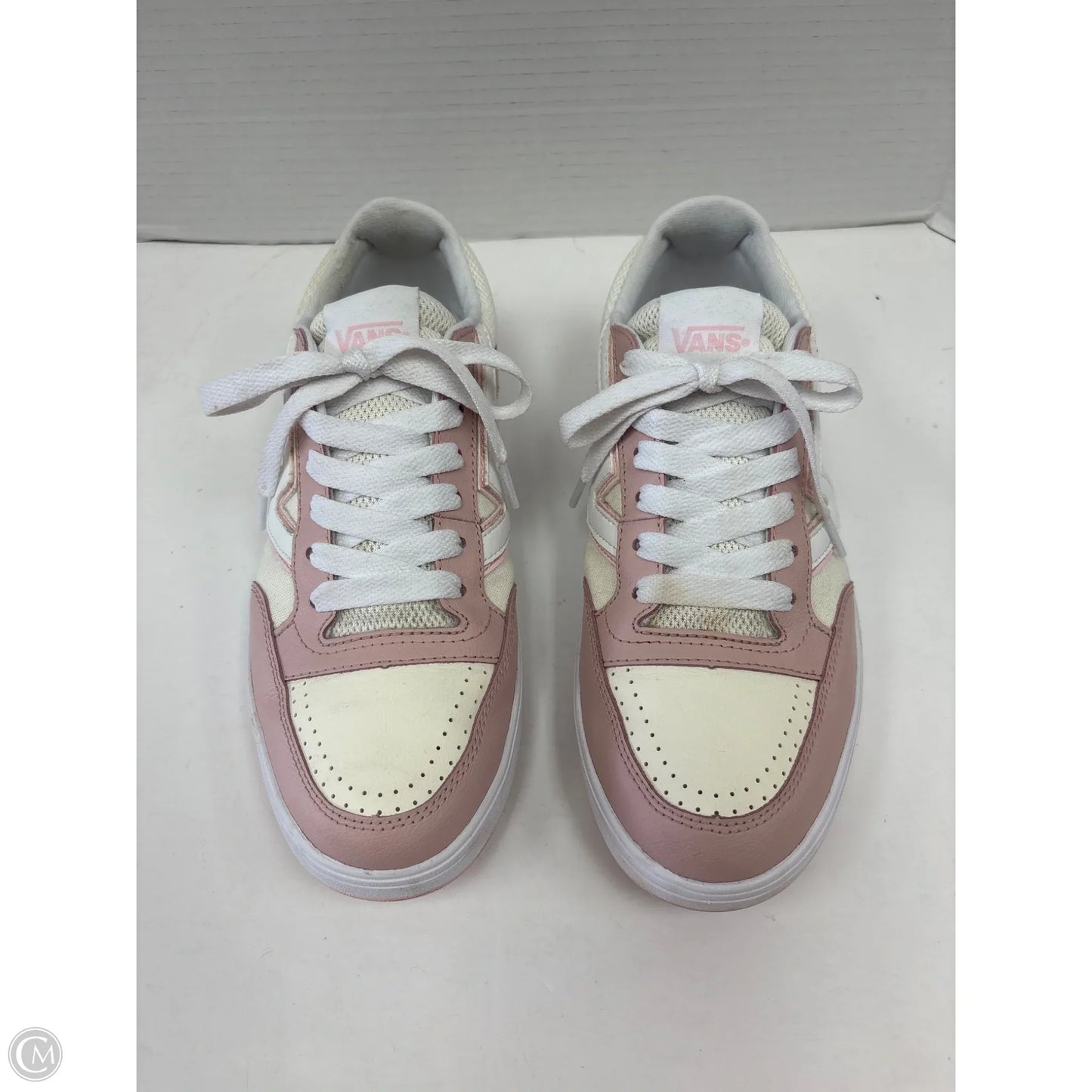 Shoes Athletic By Vans In Pink, Size: 9.5