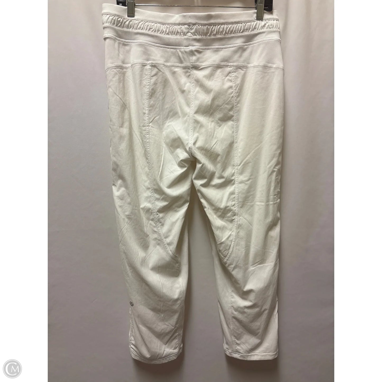 Athletic Pants By Lululemon In White, Size: 10