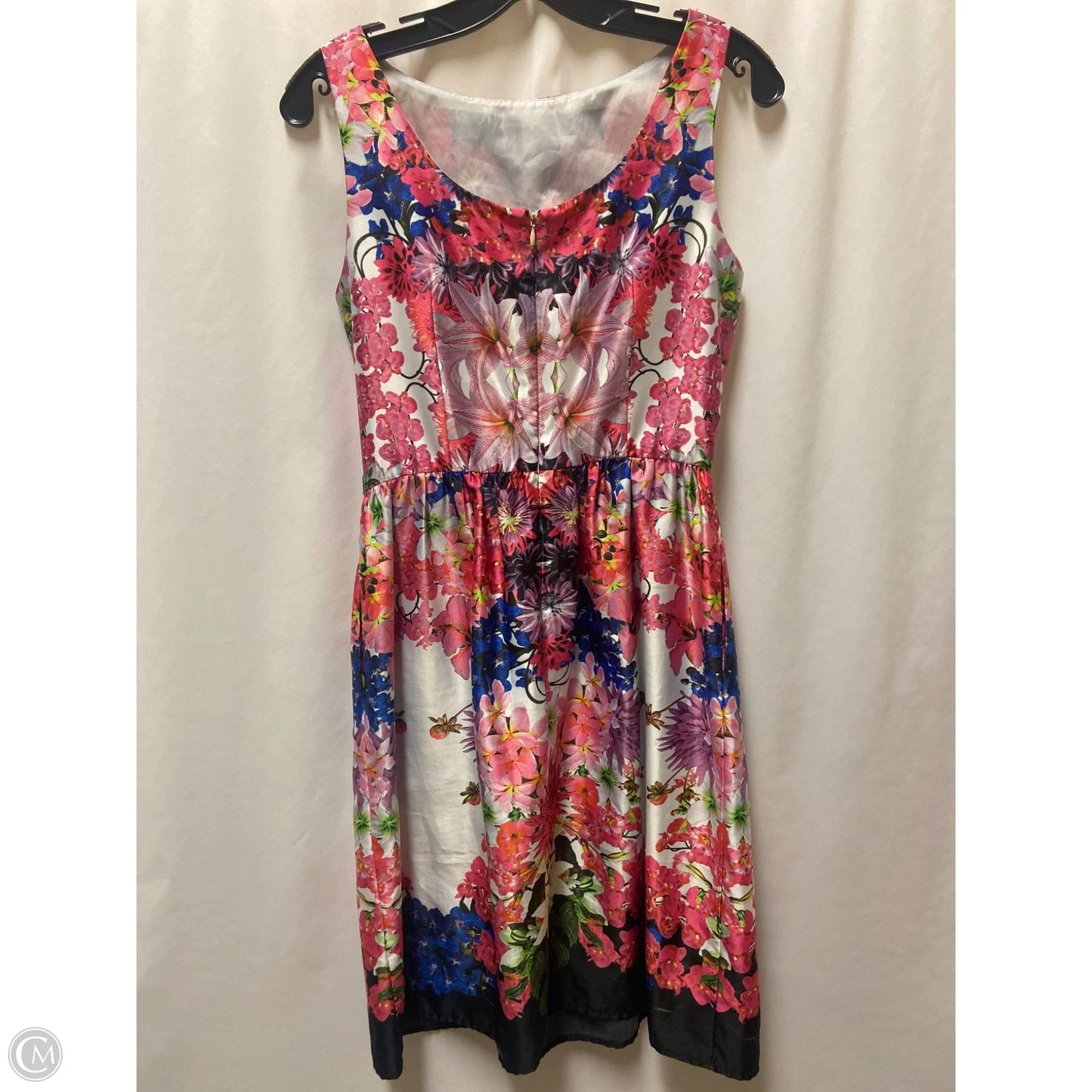 Dress Casual Midi By Liz Claiborne In Pink, Size: S