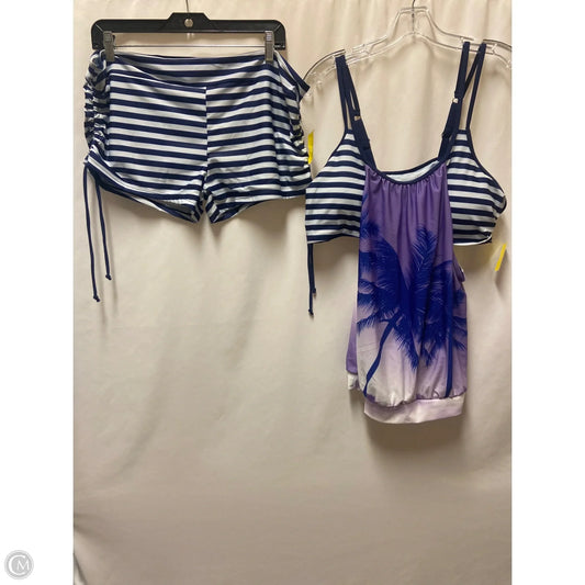 Swimsuit 2pc By Clothes Mentor In Navy, Size: Xl