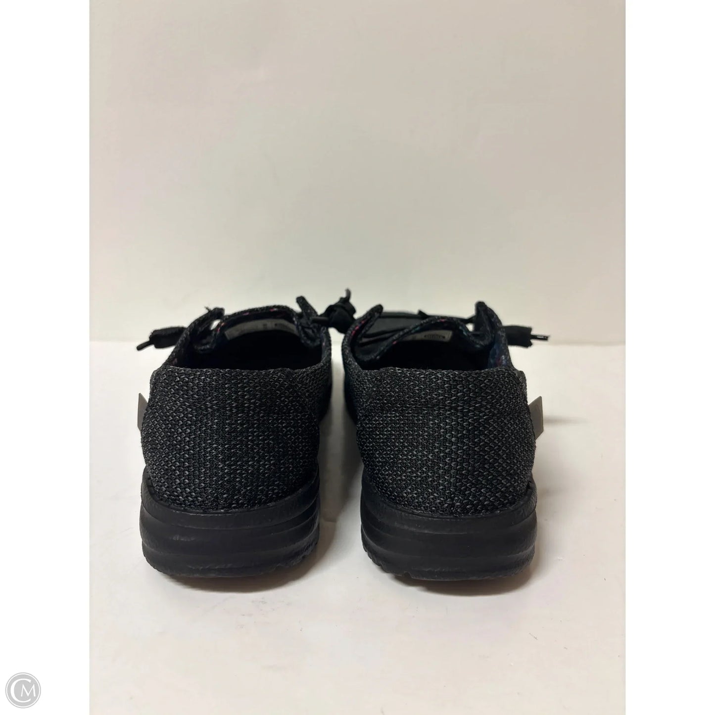 Shoes Flats By Hey Dude In Black, Size: 7