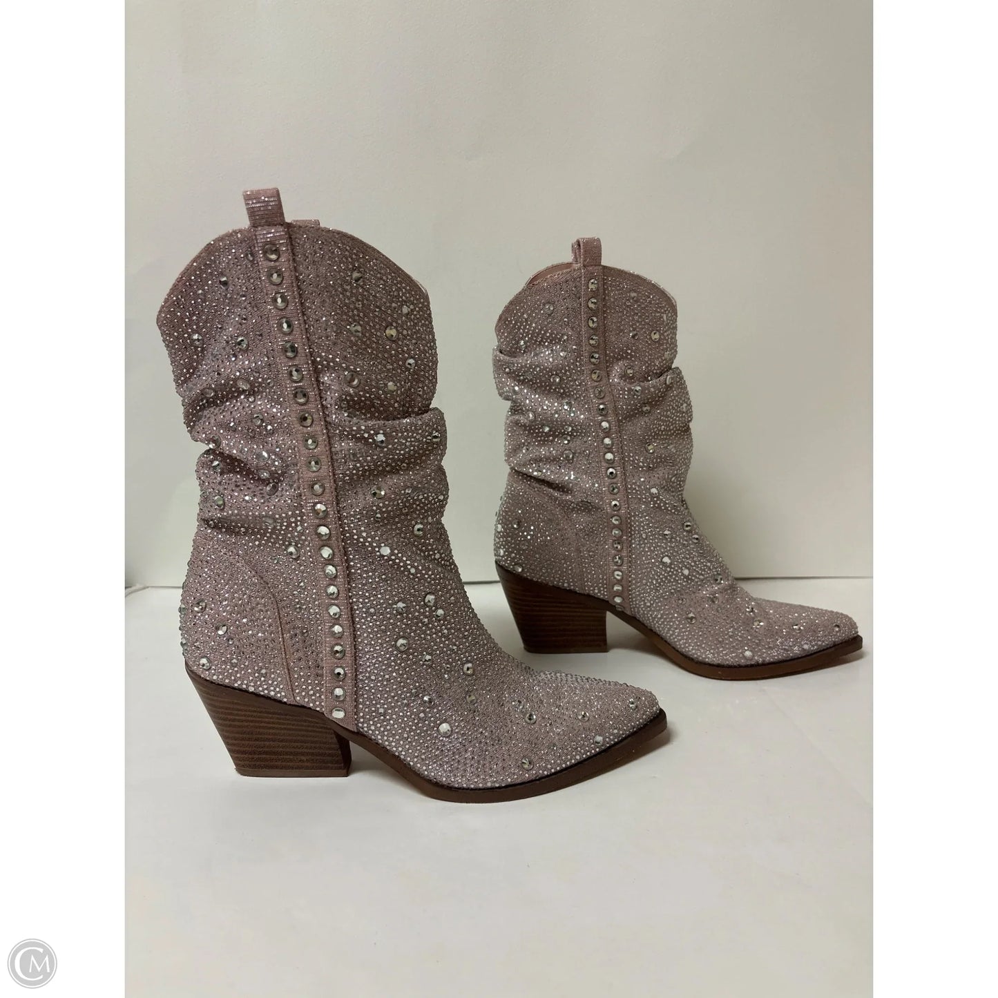 Boots Western By Jessica Simpson In Pink, Size: 9.5