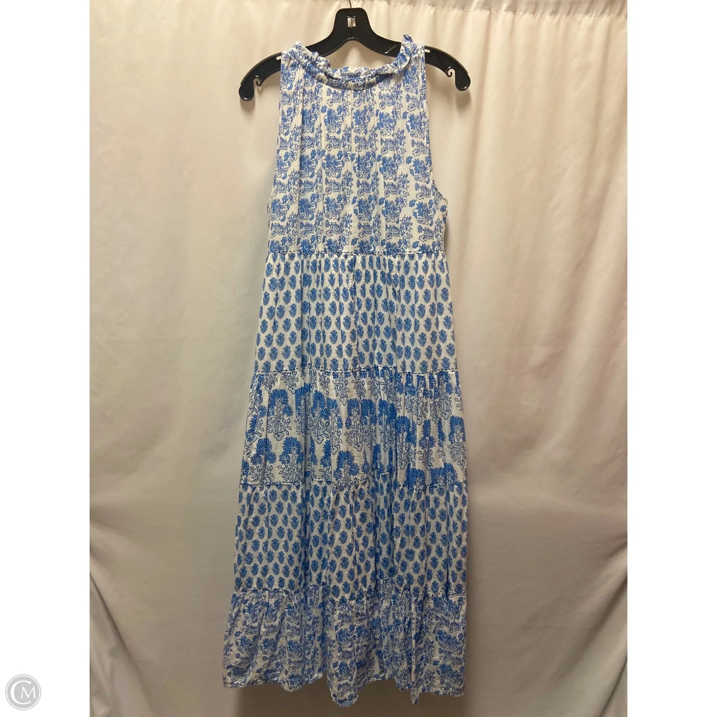 Dress Casual Maxi By Calypso St Barth In Blue, Size: M