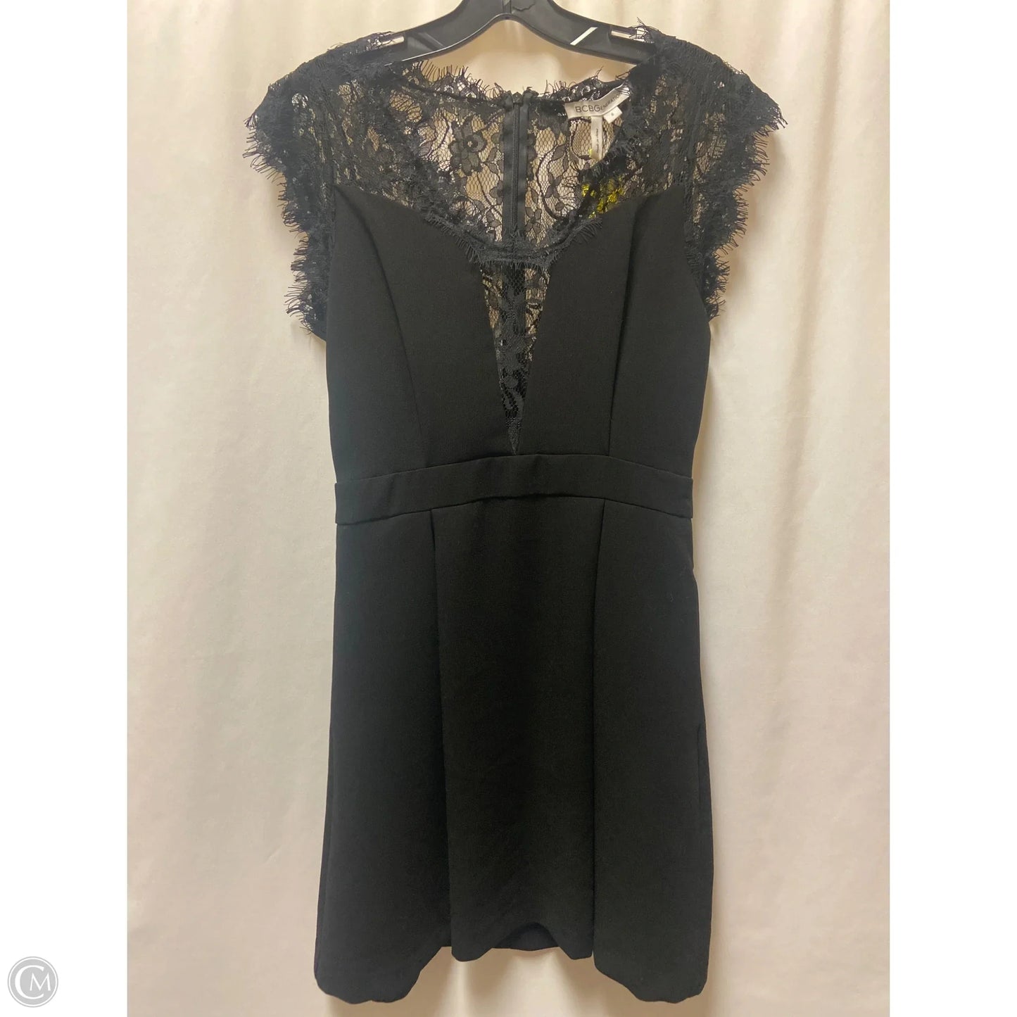 Dress Casual Midi By Bcbg In Black, Size: M