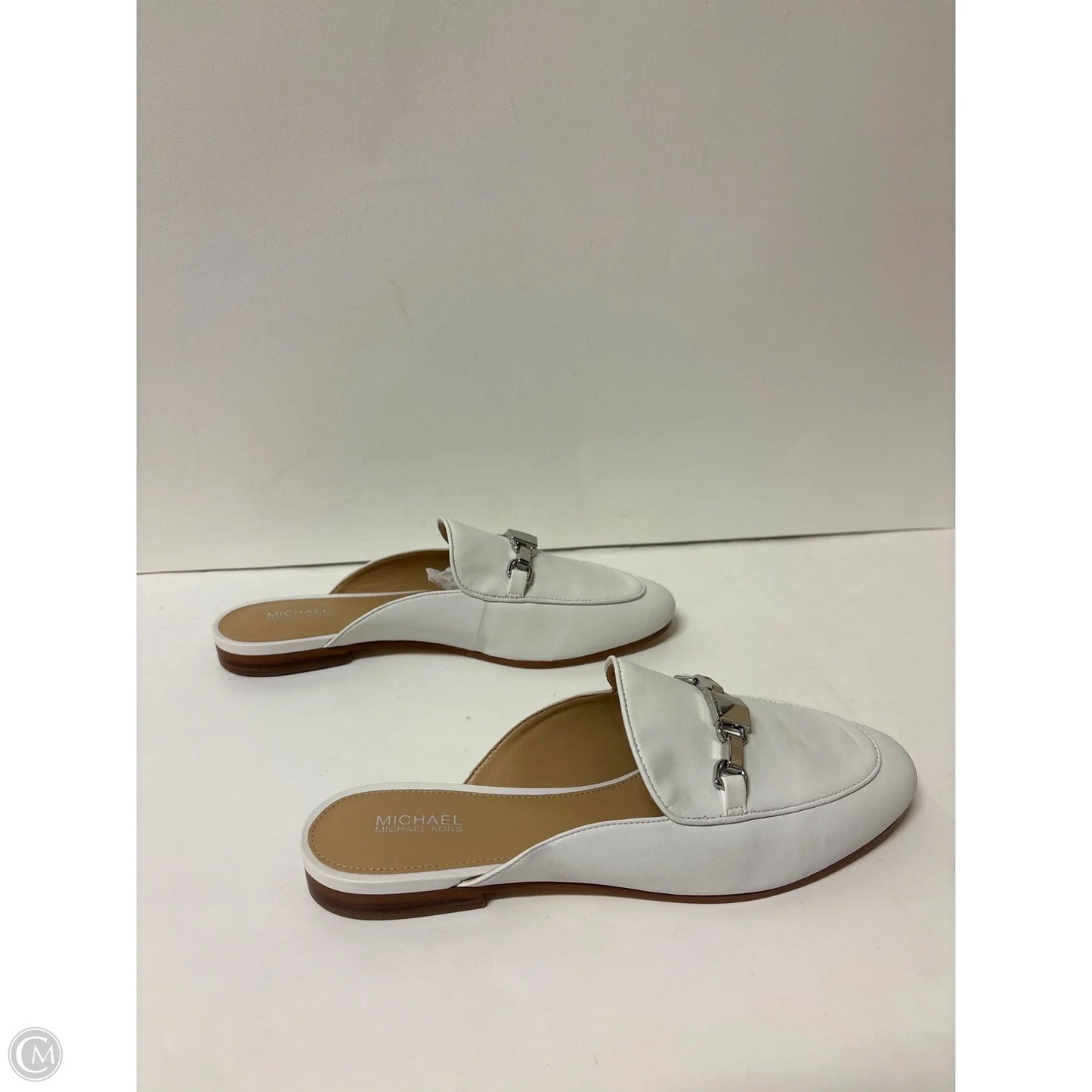 Shoes Flats By Michael By Michael Kors In White, Size: 8