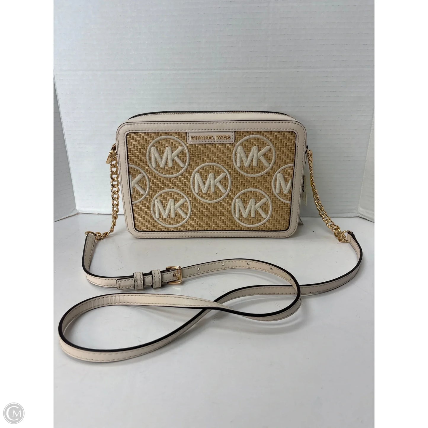 Crossbody Designer By Michael Kors, Size: Medium