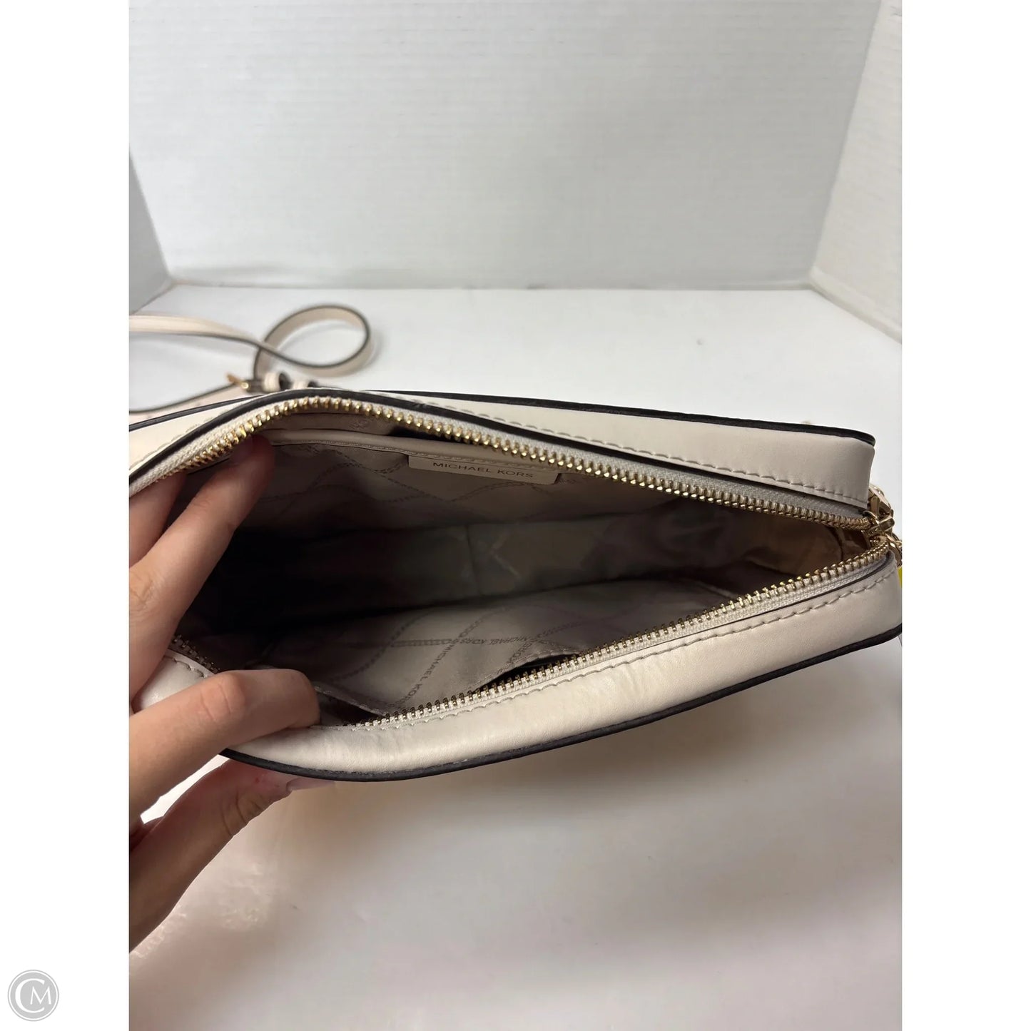 Crossbody Designer By Michael Kors, Size: Medium
