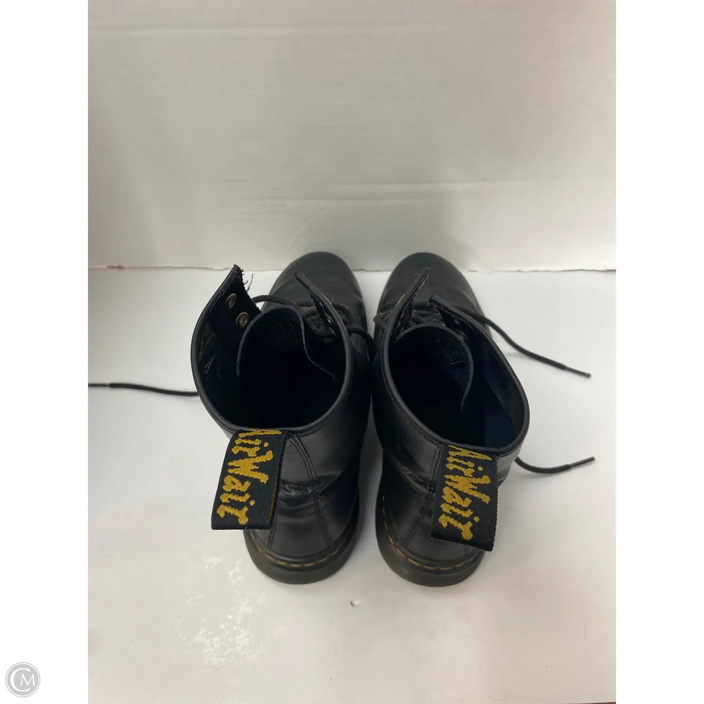 Boots Ankle Flats By Dr Martens In Black, Size: 8
