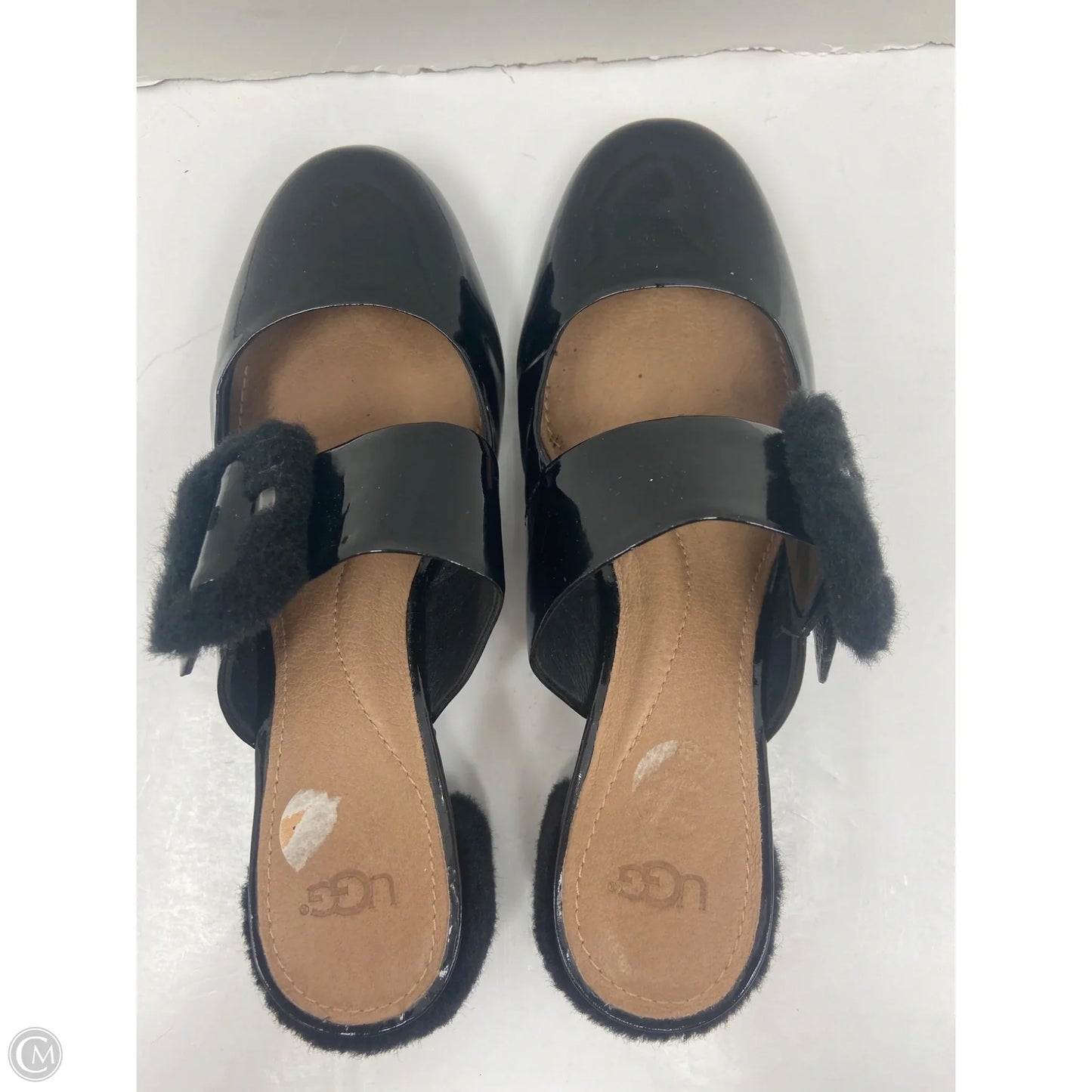 Sandals Designer By Ugg In Black, Size: 7
